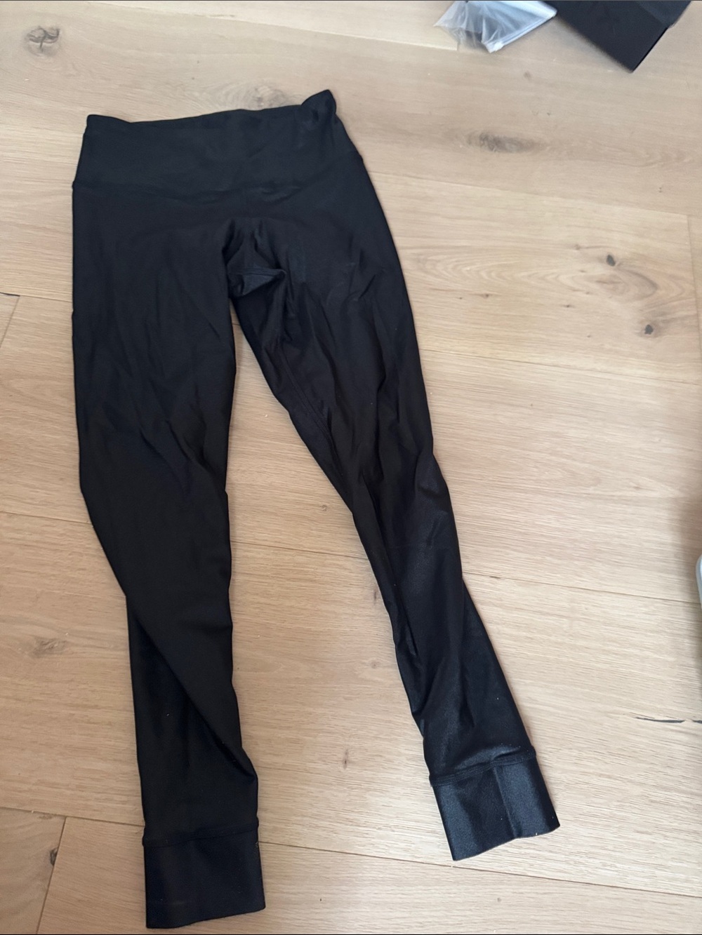 Black High-Waist Women's Leggings